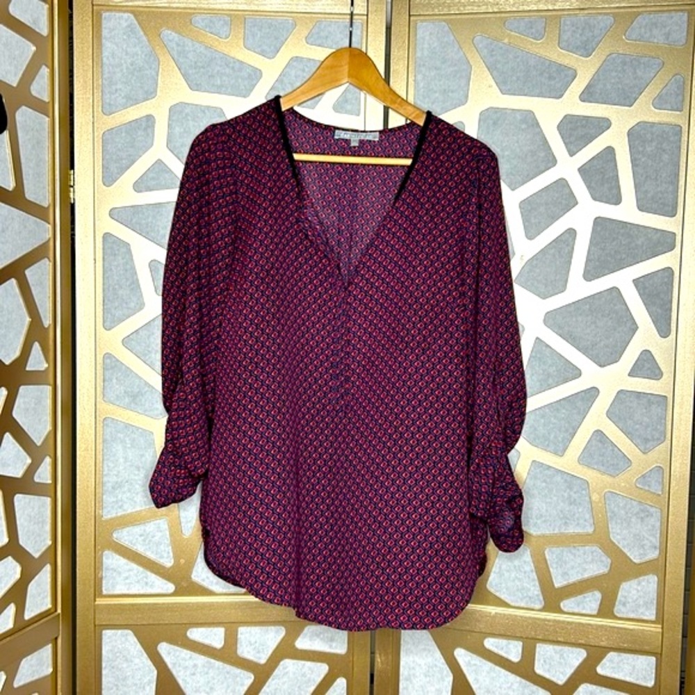 Blouse‎ Long Sleeve By Daniel Rainn